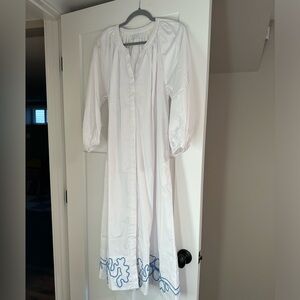 Lake Brunch Dress in White